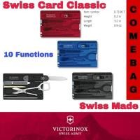 ราคา Victorinox Swiss Card Classic 10 ฟังก์ชั่นการใช้งาน Swiss Made ของแท้100% (22829252493)