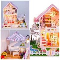 ราคา บ้านตุ๊กตา DIY 2ชั้น (7126254226)