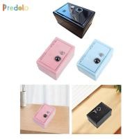 ราคา [Predolo] กล่องออมเงิน ใส่เหรียญ กล่องเงินสด ตู้เซฟเงิน กระปุกออมสินเหล็ก (57703919116)