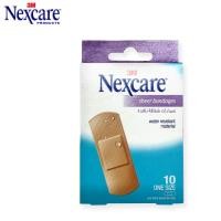 ราคา Nexcare Waterproof Sheer Bandage x10 ซอง/กล่อง พลาสเตอร์กันน้ำ แผ่นฟิล์มใสกันน้ำ พลาสเตอร์ปิดแผลชนิดพลาสติก (22654176268)