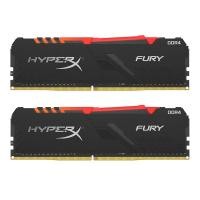 ราคา แรม RAM DDR4/3600 KINGSTON HYPER-X FURY RGB (8GBx2) 16GB BUS3600 ประกัน LT (28115553821)