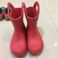 ราคา รองเท้าบูทเด็ก crocs แท้% ไซส์ C10 (7315534705)