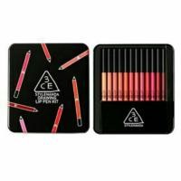 ราคา เซ็ตลิปดินสอสี (3CE Drawing Lip Pen Kit) 12 สีในกล่องเดียว (16703120)