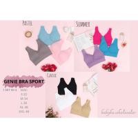 ราคา GENIE BRA GENIE WIRELESS SPORT BRA / WOMENS UNDERWEAR SPORT BH (40177667048)