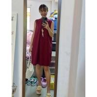 ราคา ชุดเดรส มือ 2 สีแดงเลือดนก (29450628268)