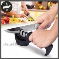 ราคา แท่นลับมีด ที่ลับมีด ที่ลับกรรไกร อุปกรณ์ลับของมี หินลับมีด 3in1 ลับได้คมมาก Knife Sharpene #C-0032 (11844821164)