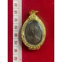 ราคา เหรียญ อาจารย์ฝั้น อาจารโร เนื้อทองแดง รุ่น 9 พร้อมกรอบทองไมค่อน (14699385274)