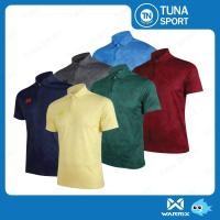 ราคา **ลดราคาช่วงเปิดร้านใหม่** เสื้อโปโล Warrix 202PLACL01 รุ่น Ventilation ผ้า 100% Polyester ทอแบบพิเศษ โลโก้ไฮเดน Warrix (5793836083)