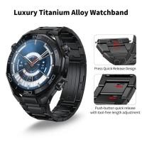 ราคา 22mm High-end โลหะไทเทเนียมสายกด Quick Release Band สําหรับ Samsung Galaxy Watch 3 45mm Gear S4 46mm S3 (41077388398)