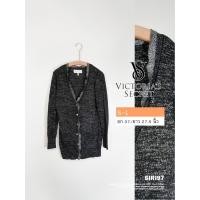 ราคา Victoria's Secret งานแท้ เสื้อคาร์ดิแกน ทรงสวย ผ้านิ่ม / Size S มือสอง สภาพดี พร้อมส่ง (43624547423)