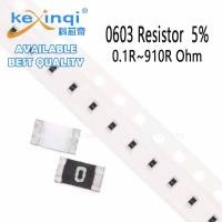ราคา (100 ชิ้น) 0603 ตัวต้านทาน SMD 0.1R~910R 5% 1/10W 0.22R 0.33R 0R 1R 1.5R 3.3R 4.7R 10R 22R 33R 47R 51R 100R 220R 270R 330R 680R Ohm ความต้านทาน (26033738479)