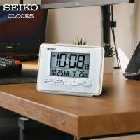 ราคา SEIKO นาฬิกาปลุก ตั้งโต๊ะ รุ่น QHL096W ของแท้ 100% ประกัน 1 ปี (25376389570)