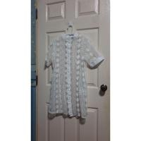 ราคา เดรส ลูกไม้สีขาว มือสอง (3255699086)