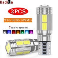 ราคา หลอดไฟเลี้ยว T10 LED 5630 10SMD DC12V สว่างมาก สําหรับติดป้ายทะเบียนรถยนต์ และรถจักรยานยนต์ 2 ชิ้น (17169614949)