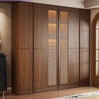 ราคา ตู้เสื้อผ้าขนาดใหญ่ไม้เนื้อแข็งหนึ่งประตูครัวเรือนตู้เสื้อผ้าขนาดกลางหวายกระดูกตู้เสื้อผ้าด้านบนห้องนอนโบราณสายที่ทันสมัยเรียบง่ายประตู โอเค3 (45804212166)