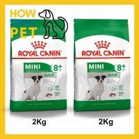 ราคา อาหารสุนัขเล็ก Royal Canin Adult Mini 8+ อาหารสุนัขแก่ พันธุ์เล็ก 2กก. (2ถุง) Royal Canin Mini Adult 8+ Small Breed Dog (10885798568)