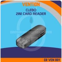 ราคา Vention CLEBO 2In1 USB 2.0 CARD READER SD + TF Single Drive CARD READER (29432046063)
