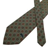 ราคา เนคไท Longchamp Silk Grey Geometric Italy เนคไทแบรนด์เนม ของแท้ (42660668175)