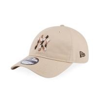 ราคา ส่งต่อของแท้ NEW ERA หมวก รุ่น 9FORTY UNSTRUCTED COLOR BLOCK NEW YORK YANKEES BROWN (53302400380)