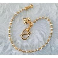 ราคา สร้อยข้อมือ2กษัตริย์ กลม3และ4มิล เม็ดมะยมหน้าขาว งานคุณภาพสีเหมือนของจริงงานเกรดพรีเมี่ยม (4478646923)