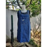 ราคา Preloved Second Used Overall Dress Jumpsuit กางเกงยีนส์ Pinocchio (12074387488)