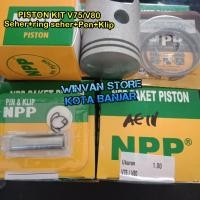 ราคา ชุดลูกสูบ แหวนลูกสูบและลูกสูบ Yamaha V80 V75 Oversize 0.100 (41205751180)