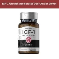 ราคา พร้อมส่ง IGF-1 Growth Accelerator Deer Antler Velvet, 60 แคปซูล, เขากวาง Growth​ hormone​ โกรทฮอร์โมน​ (11479670401)