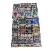 ราคา สมุดโน้ตลายไทยปกผ้า พร้อมนิเกิลลายช้างAV (50951723865)