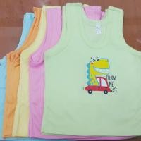 ราคา เสื้อกล้ามเด็กผ้ายืด สกรีนลายการ์ตูน (1831117386)