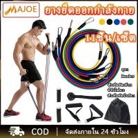 ราคา MAJOE สายแรงต้าน ครบชุด 11ชิ้น/เซ็ต ยางยืดออกกำลังกาย เชือกดึงอเนกประสงค์ อุปกรณ์ดึงออกกำลังกายแขน เชือกดึงแรงต้าน (20382034156)