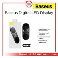 ราคา Baseus Wireless Charger จอแสดงผลดิจิตอล LED 20W Fast Charging 2 in 1 Pad Casan (44220591769)