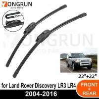ราคา รถใบปัดน้ําฝนด้านหน้าสําหรับ Land Rover Discovery LR3 LR4 2004-2016 ใบปัดน้ําฝนยาง 22"+22" กระจกรถยนต์กระจกหน้ารถ (47752619407)
