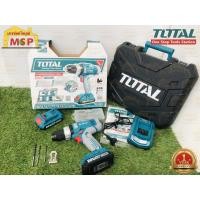 ราคา Total โททอล สว่านกระแทกไร้สาย 20V TIDLI2003 ปรับซ้าย ขวา แบต2A 2ก้อน+แท่นชาร์จ1 ชุดสว่านไร้สาย สว่านไร้สาย (10488279044)