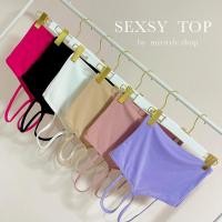 ราคา sexsy top เสื้อคล้องคอ สายเดี่ยวคล้องคอ คล้องคอทรงครอป (23033007459)