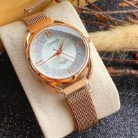 ราคา นาฬิกาคาสิโอ นาฬิกาผู้หญิง✨ สายแม่เหล็กตัวใหม่ล่าสุด สไตล์ชวาลอปกี้ (9291328662)