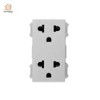 ราคา เต้ารับกราวคู่ เต้ารับกราวเดี่ยว ช้างรุ่นใหม่ ยกกล่อง (26416799961)