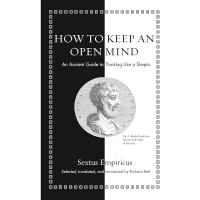 ราคา [English Book] Sextus Empiricus - How to Keep an Open Mind : Ancient Wisdom Guide Think Skeptic Richard Bett (25764789961)