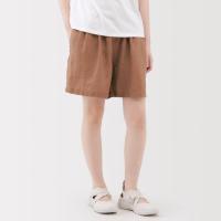 ราคา กางเกงขาสั้นผ้าลินิน MUJI (40311953271)