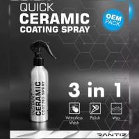ราคา สเปรย์เคลือบแก้ว Quick Coat - Ceramic Coating Spray น้ำยาเคลือบสีรถ By RANTIZ (20704128847)
