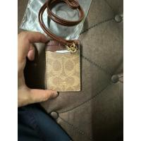 ราคา ที่ใส่บัตรพนักงาน coach ของแท้ น้ำตาล (40815743187)