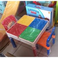 ราคา พร้อมส่ง โต๊ะเลโก้ 2in1 Lego Construction Table Set โต๊ะต่อเลโก้ เลโก้ คลาสสิก Classic โต๊ะ (1322010309)
