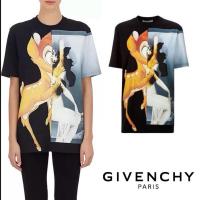 ราคา Givenchy bambi T-shirt เสื้อยืดพิมพ์ลาย (24055380830)