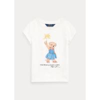 ราคา เสื้ิอยืด RL งานแท้จาก USA : RALPH LAUREN Sparkler Bear Cotton Tee (9512074957)