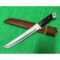 ราคา อุปกรณ์เดินป่า มีดพก มีดเดินป่า มีดพกใบตาย มีดพกเดินป่า BUCK 878 KNIVES ปลายมีดทันโตะด้ามไม้ (22073081133)