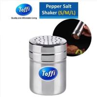 ราคา Toffi สแตนเลสเครื่องปรุงรสเครื่องปรุงรสน้ําตาลพริกไทยชีสผงเครื่องเทศ Shaker Bekas Serbuk Chilli Lada Sullah (43474315126)
