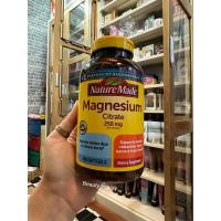ราคา Nature Made Magnesium Citrate 250 mg.180 Softgels (28807431513)