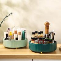 ราคา พร้อมส่งจากไทย ชั้นวางไซต์ใหญ่หมุนได้360 องศา ถาดหมุนได้วางเครื่องสำอางค์ ถาดวางเครื่องปรุง (23437918132)