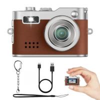 ราคา กล้องขนาดเล็กแบบพกพา 0.96" กล้องดิจิตอลหน้าจอ HD 1080P 2MP พวงกุญแจกล้องพร้อมการ์ด 8GB สําหรับเด็ก (51802046413)