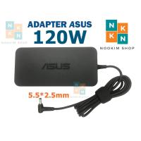 ราคา Asus Adapter ของแท้ 19V/6.32A 120W หัวขนาด 5.5*2.5mm A550J A550V A550VX K550J K55V N550J ROG สายชาร์จ อะแดปเตอร์ อัสซุส (14638561041)