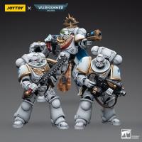 ราคา JOYTOY Dark Source Warhammer 40K Star Warrior White Consul Trio 1: 18 Movable Soldier Model Play Gift (40528230553)